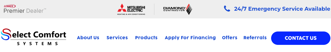 Select Comfort Systems